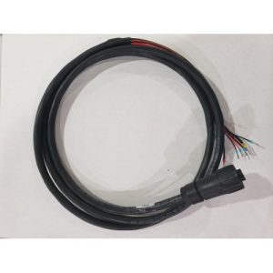 CEIA Connecting Cable for TE/SLD/RC: a coiled black cable with connector and exposed colored wires at each end.