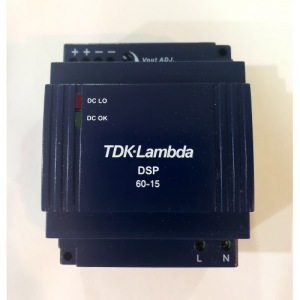 CEIA Internal Power Supply Module with DC status lights and labeled input terminals.