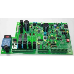 Refurbished Goring Kerr DSP2 Power Supply DP7942 (North American) with capacitors, relays, and integrated circuits.
