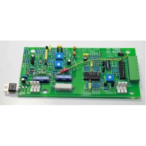 Refurbished Goring Kerr Search Head Board TK7902 with capacitors, resistors, connectors, and integrated circuits.