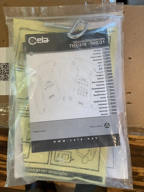 NEW CEIA THS/G21E-250 Industrial Gravity Fall Metal Detector – Food & Pharmaceutical Grade - Image 12