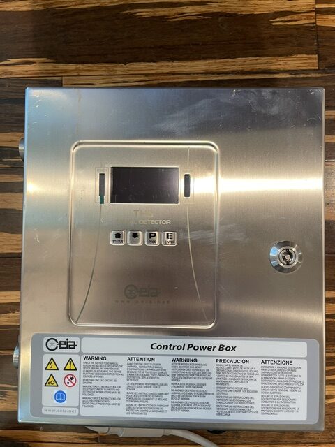 NEW CEIA THS/G21E-250 Industrial Gravity Fall Metal Detector – Food & Pharmaceutical Grade